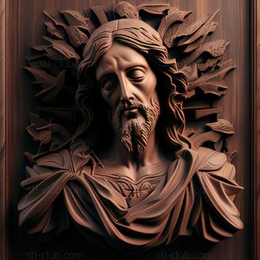 3D model st jesus (STL)